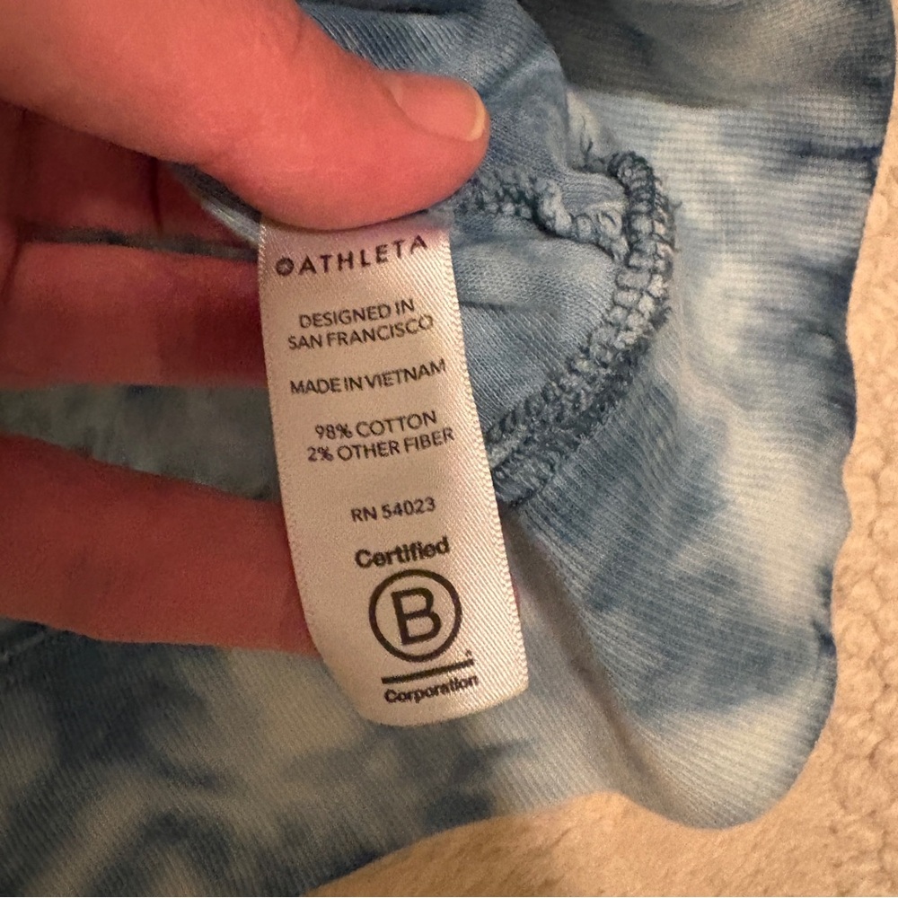 PRICE DROP!! Athleta Sundown Tie-Dye Sweatshirt - Picture 4 of 5